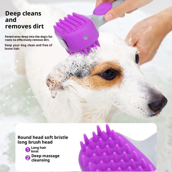 Transform Bath Time with Our Pet Shower Brush
